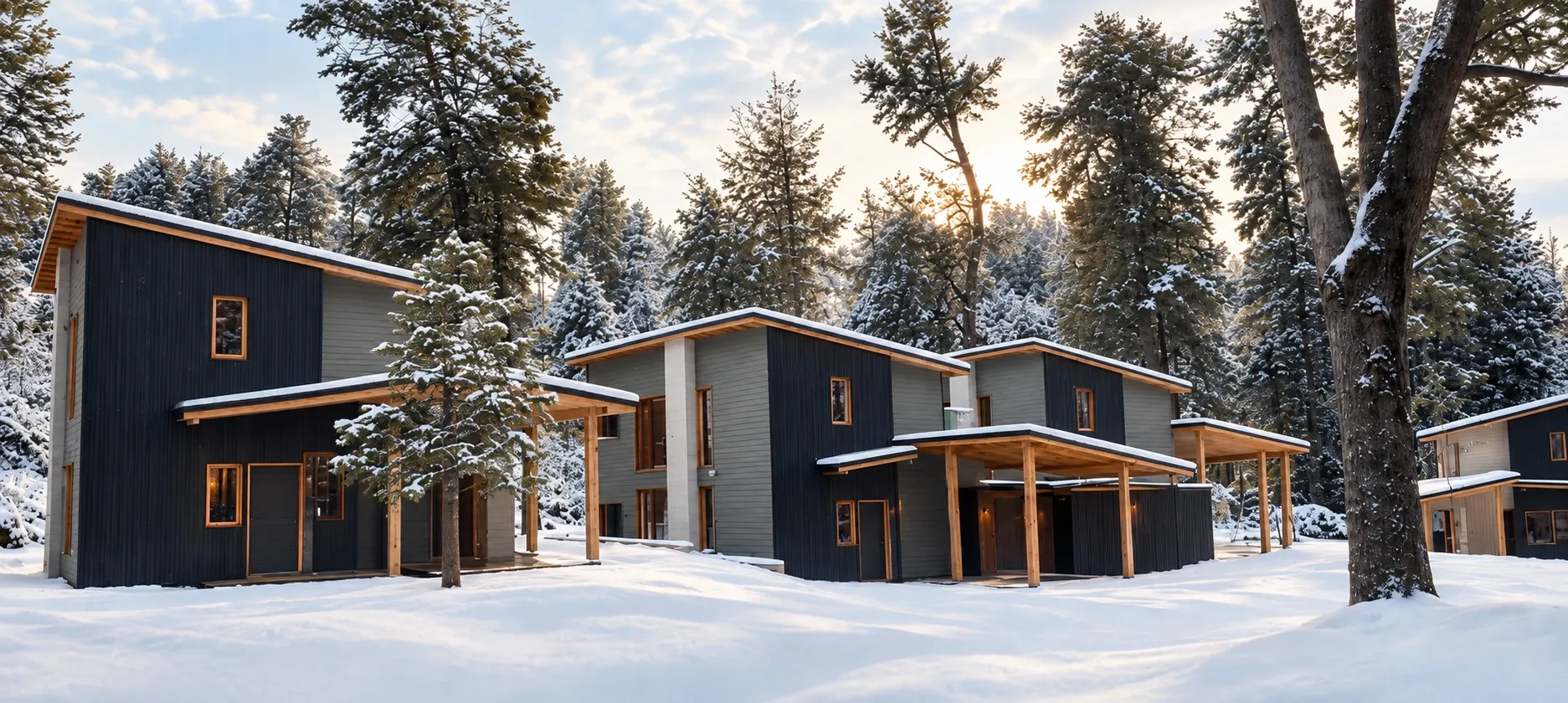 Casas Calihue - Proyecto Paimún Construcciones en Villa la Angostura